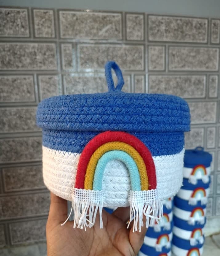 Kids Rainbow Storage Box