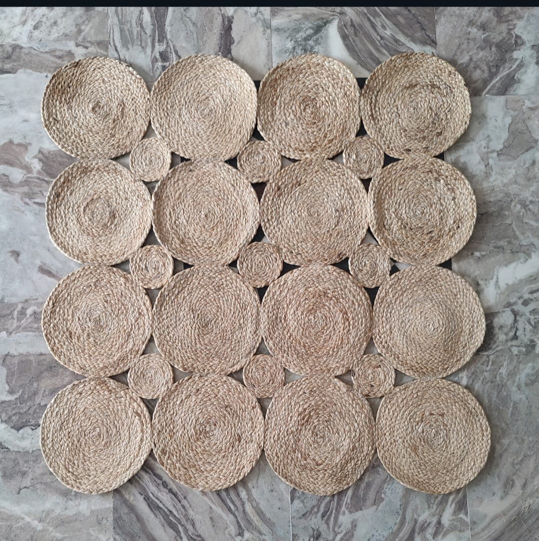 Natural Weave Circle Rug