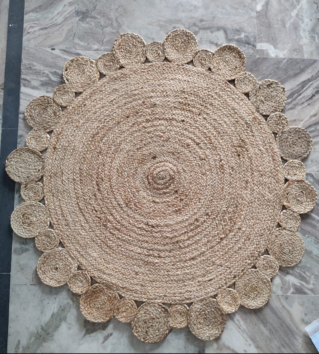 Sunflower Jute Rug