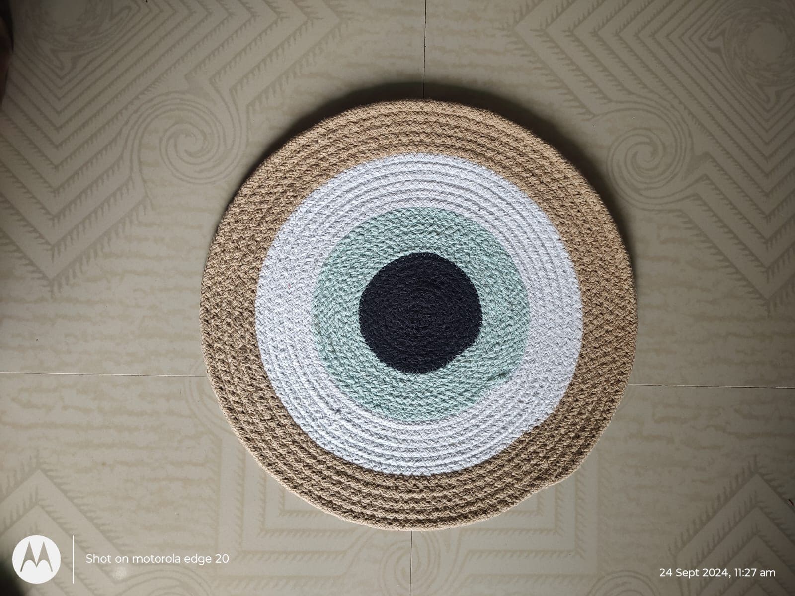 Nazar Eye Round tablemat (set of 6 pcs)